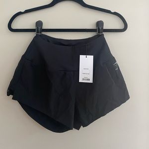 Gymshark speed shorts small black